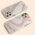 Nude Marble Custom Name iPhone Case